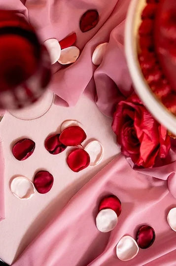 Partydeco Κόκκινα Πέταλα Τριαντάφυλλου 100 Τεμάχια Σακούλα
