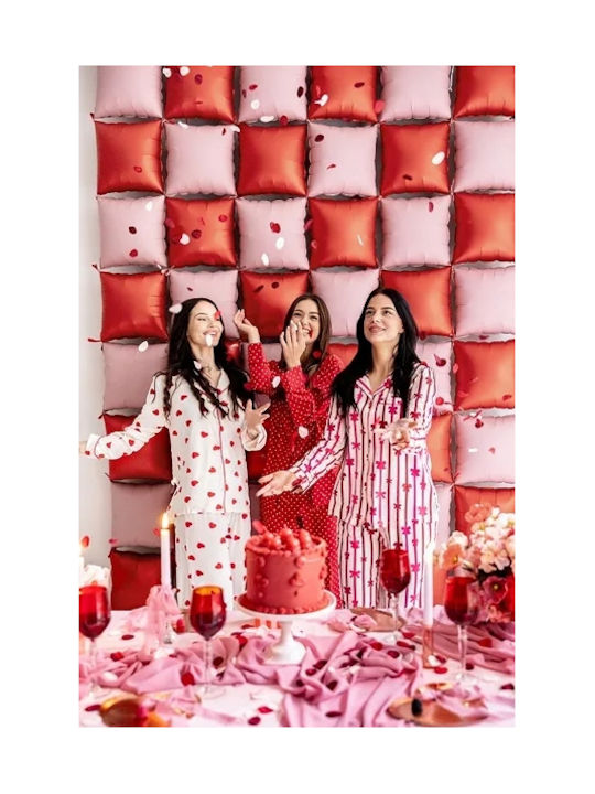 Partydeco Rote Rosenblätter 100 Stück Tasche