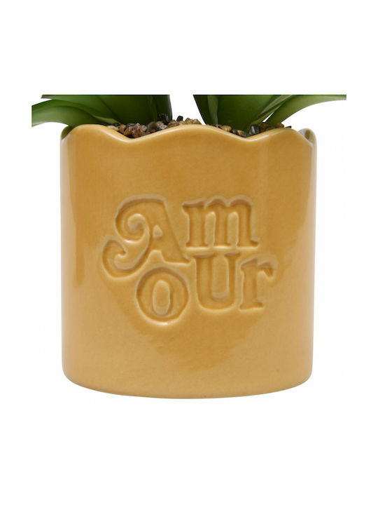 Artificial Plant in Small Pot Succulent Plant 14.5cm 3pcs (Various Designs) Atmosphera