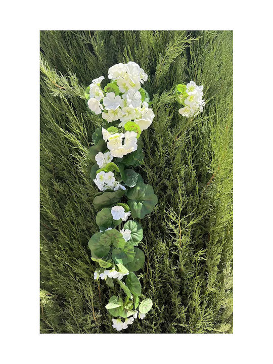 Decorative Artificial Plant Begonia Root Ecru 75cm Marhome