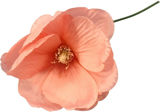 Floare Artificială Decorativă Magnolia Somon 10cm Arpimex Srl
