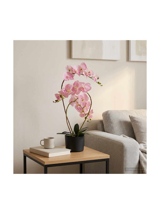 Vidaxl Artificial Orchid Potted Plant Pink 45 X 15 X 65 Cm