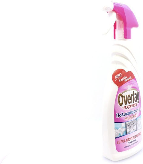 Overlay Express Πολυκαθαριστής Χλώριο Καθαριστικό Spray Γενικής Χρήσης 650ml