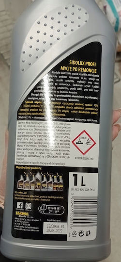 Sidolux Profesional Lichid de Curățare de Utilizare Generală 1x1l
