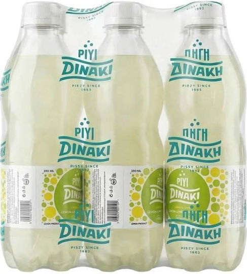 Pigi Dinaki Zitronenlimonade mit Kohlensäure in Flasche 100160nc 6x330ml