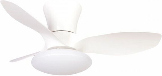 Spot Light Deckenventilator 80cm mit Leuchte Weißer