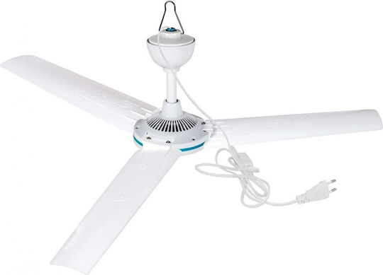 DictroLux 70602344 Ανεμιστήρας Οροφής 90cm Λευκός