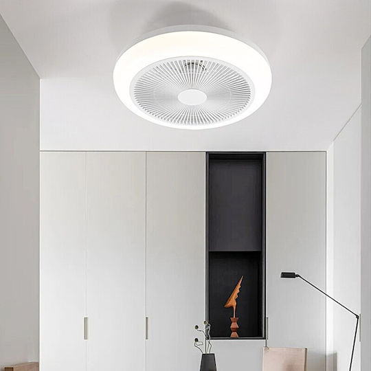 Home Lighting Dalton Closed Type (Ceiling Light) 46cm with White Light Fixture