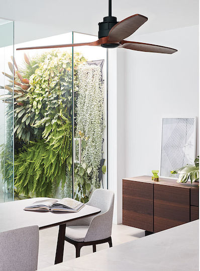 Lucci Air Airfusion Akmani 152cm Dunkle Koa Deckenventilator