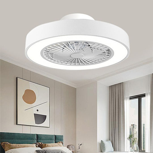 Home Lighting Marco Πλαφονιέρα 50cm με Φως Λευκή