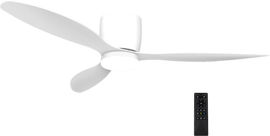 Deckenventilator 132cm Weiß