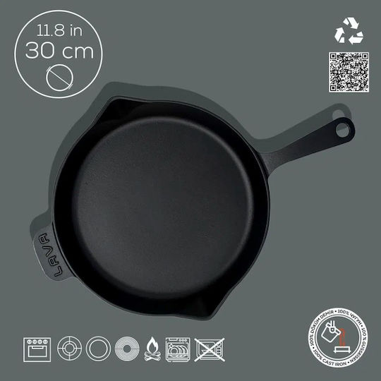 Lava Tigaie din Fontă 30cm