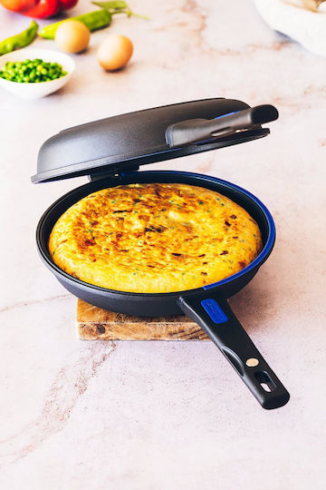 Monix Doppelte Omelette-Maker aus Aluminium mit Antihaftbeschichtung 24cm
