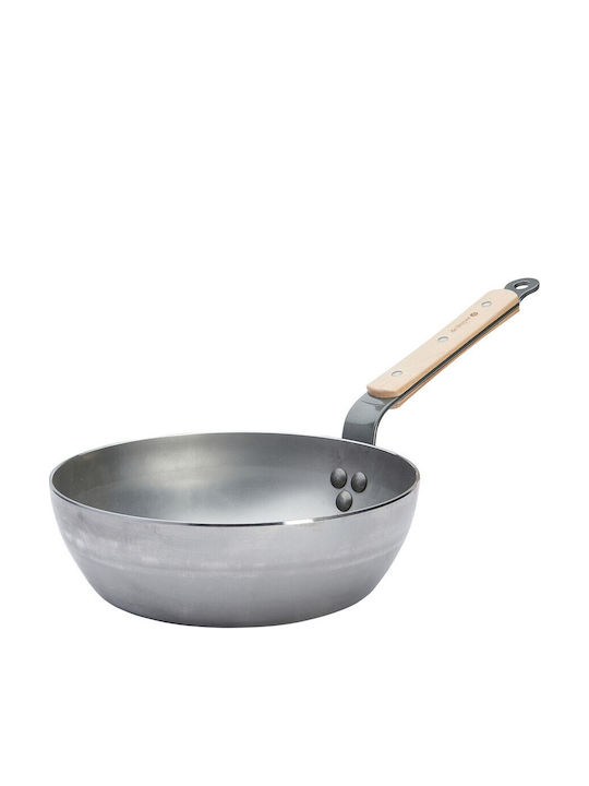 De Buyer Mineral B Bois Pan made of Aluminum with Stone Coating 24cm