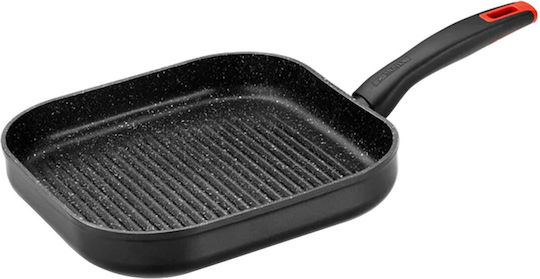Monix Quantanium Grill made of Aluminum with Non-Stick Coating 28cm