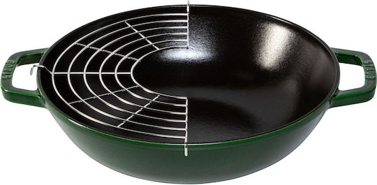 Staub Wok από Μαντέμι με Καπάκι 30cm