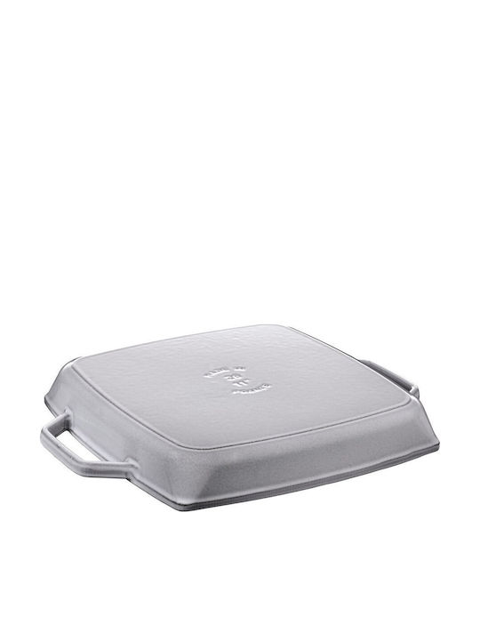 Zwilling J.A. Henckels Staub Square Γκριλιέρα από Μαντέμι Graphite Grey 28cm