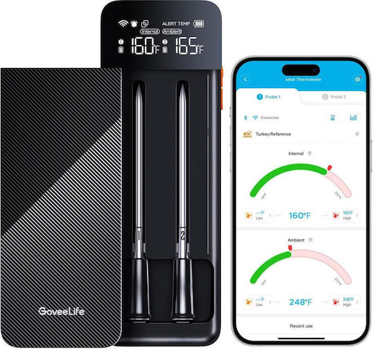 Govee Ασύρματο Ψηφιακό Θερμόμετρο BBQ με Ακίδα και Bluetooth