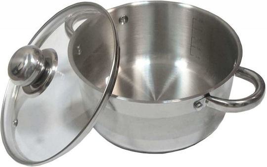 KING Hoff Βαθιά Ανοξείδωτη Κατσαρόλα 0.5lt / 12cm