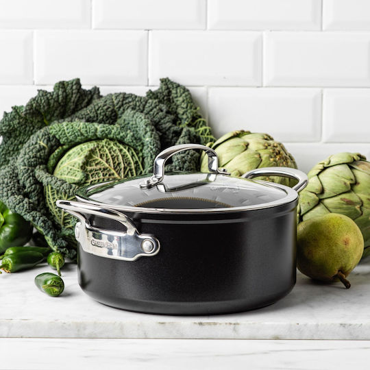Green Pan Barcelona Pro Βαθιά Κατσαρόλα από Αλουμίνιο 4.9lt / 24cm