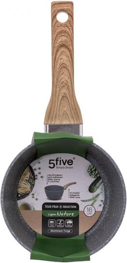 Secret de Gourmet 5five Nature Oală Mică Pentru Lapte Din Aluminiu 16cm