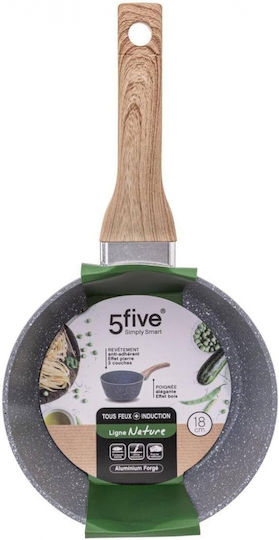 Secret de Gourmet 5five Nature Κατσαρολάκι Γάλακτος από Αλουμίνιο 18cm