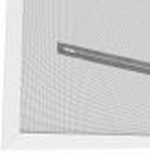 Window Mosquito Net with Velcro Permanent Polyester Black 170x140cm