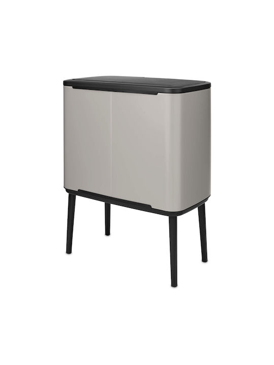 Brabantia Bo Touch Mülleimer Kunststoff Grau 36lt