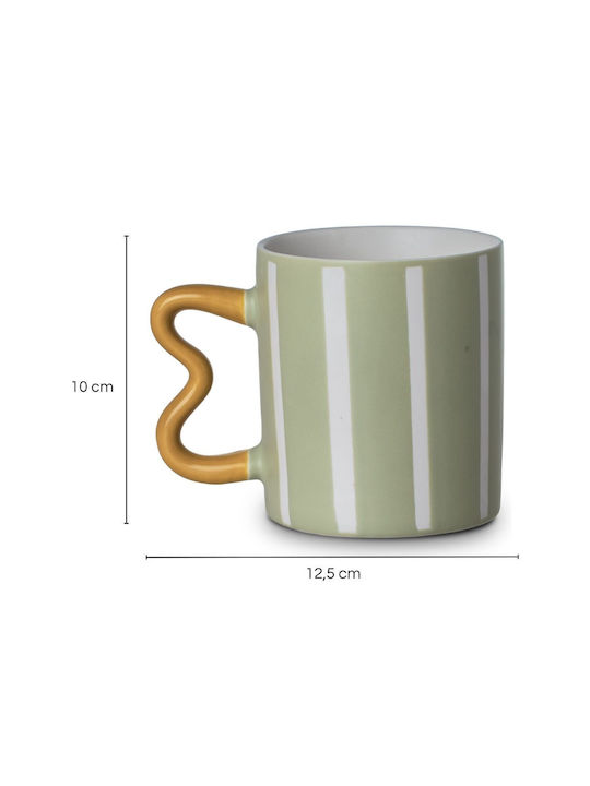 Estia Mug Ceramic Green 450ml