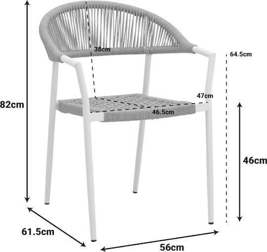 Garten- und Outdoor-Möbelsets Dagyn Ammos 7 Stück Pakketo