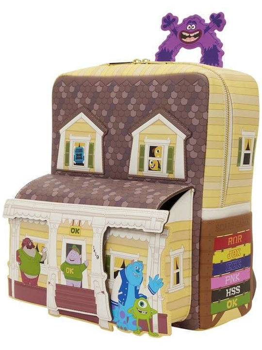 Loungefly House Παιδική Τσάντα Πλάτης Πολύχρωμη