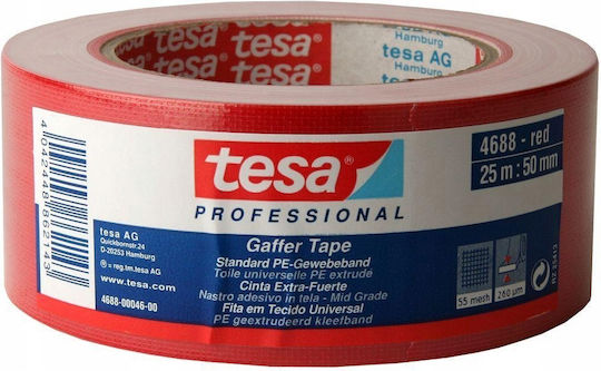 Tesa Selbstklebendes Reparatur-Band Rote 25m x 50mm 5 Stück Tesa Selbstklebendes Reparatur-Band Rote 25m x 50mm 5 Stück