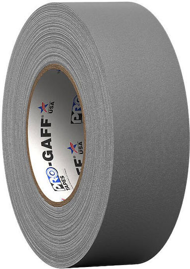 Pro Tapes Gaff Grey Αυτοκόλλητη Υφασμάτινη Ταινία Γκρι 25mx48mm