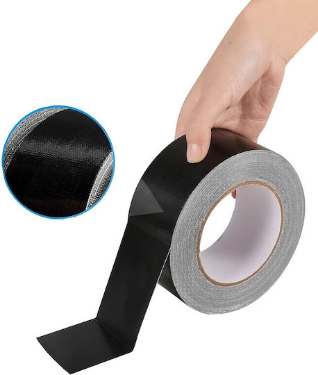 Flexzon Autocolantă Bandă de țesut Neagră 50mmx20m 1buc