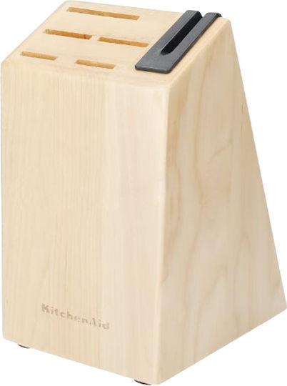 Kitchenaid Gourmet Комплект Ножове с Основа от Неръждаема Стомана 6 Бройки