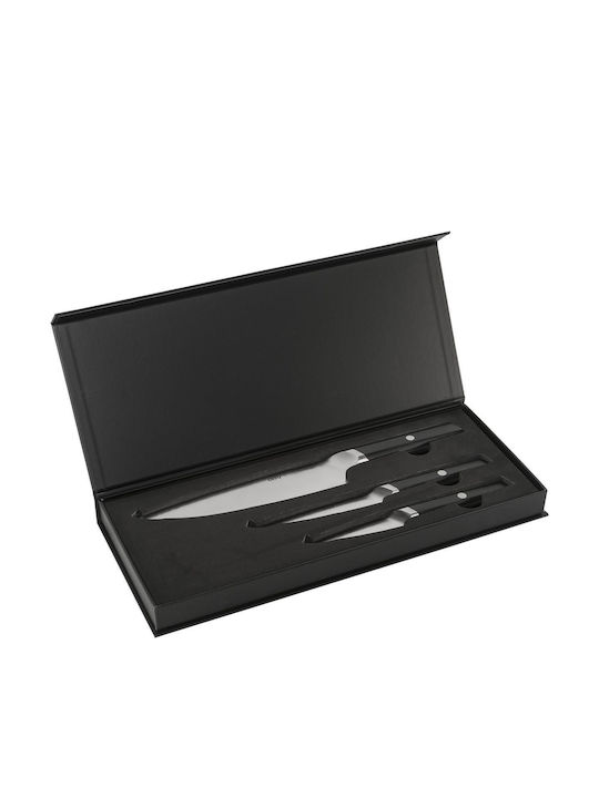 Gefu Stainless Steel Knife Set 3 Pieces