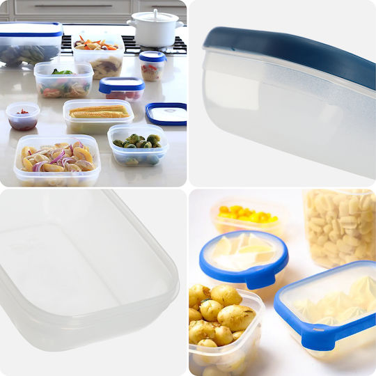 Curver Grand Chef Cutie pentru Mâncare Plastic Albastru 1200ml 1buc