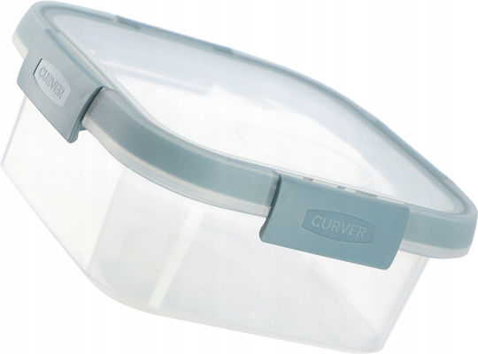 Square Food Storage Container 0.9l Smart Eco Fresh 16.1x16.1x7.2cm