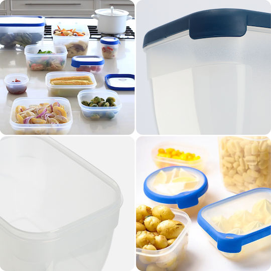 Curver Plastic Lunch Box Transparent 2400ml