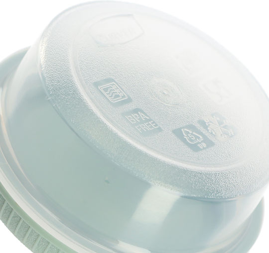 Containere pentru Alimente 3buc Cupe pentru Sos Rotunde 3x0.08l Smart Eco To Go Ø7x10cm Verde Deschis