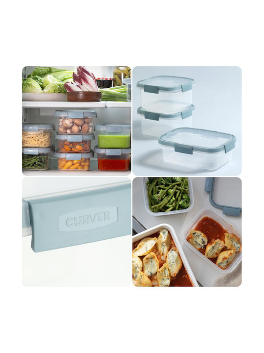 Food Storage Container Rectangular 3.5L Smart Eco Fresh 33.1x24.5x7.6cm