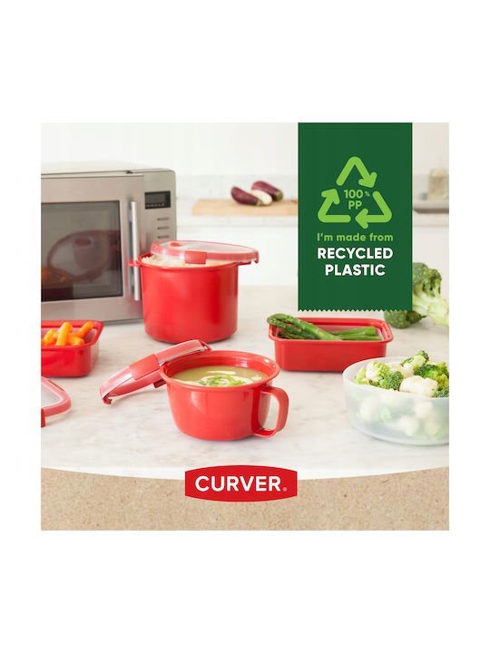 Lunch-Set Lebensmittelbehälter Rechteckig 1,2l Smart Eco To Go 20x15x9cm Soft Green