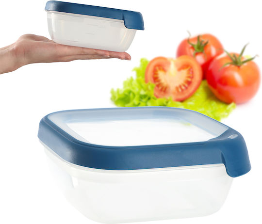 Square Food Container 0.75l Grand Chef Eco 15x15x6.5cm