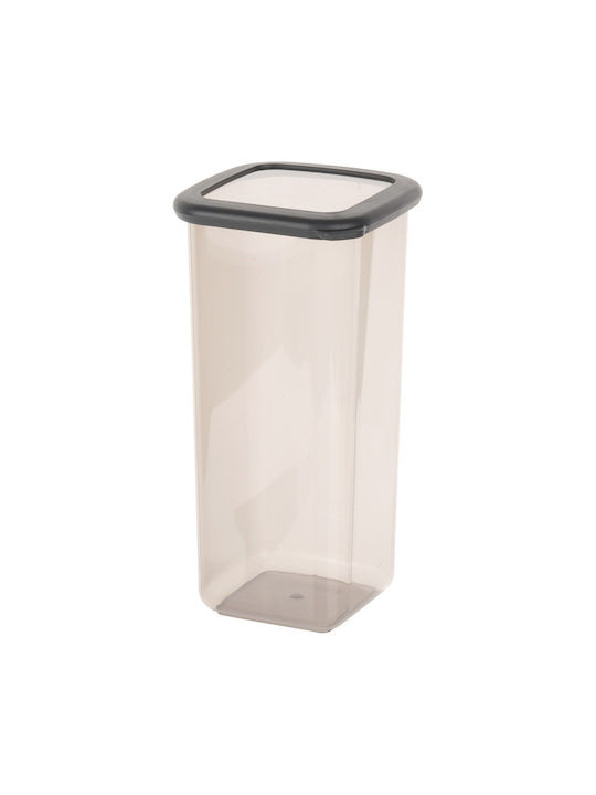 Cutie pentru Mâncare Plastic Gri 1600ml 1buc