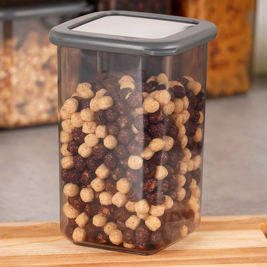 Lunchbox Kunststoff Gray 1200ml 1Stück