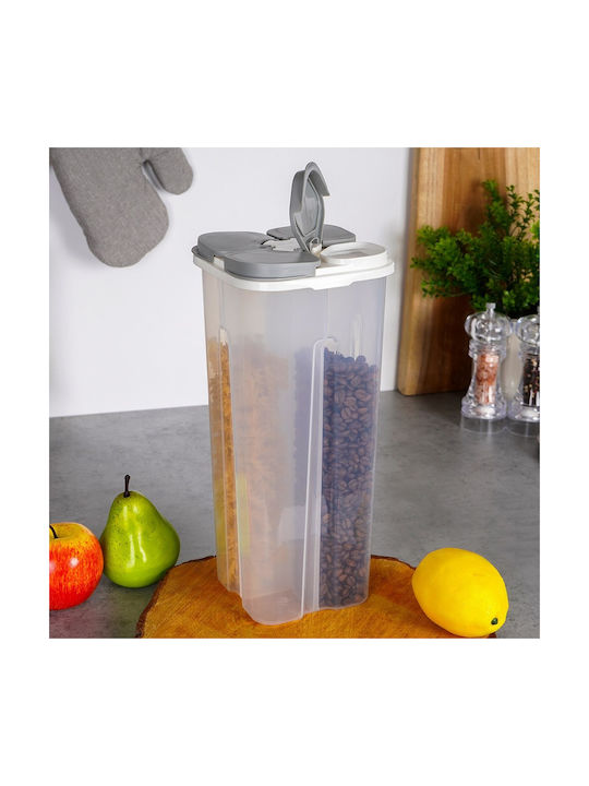 Excellent Houseware Δοχείο Φαγητού Πλαστικό Διάφανο 3lt