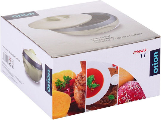 Orion Inox Thermo Lunch Box Gray 1000ml