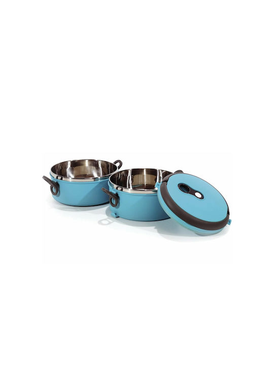 Gusto Casa Lunchbox Kunststoff Light Blue 1700ml 1Stück