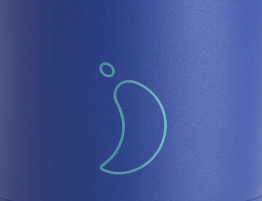 Chilly's Δοχείο Φαγητού Inox Θερμός Matte Blue 500ml