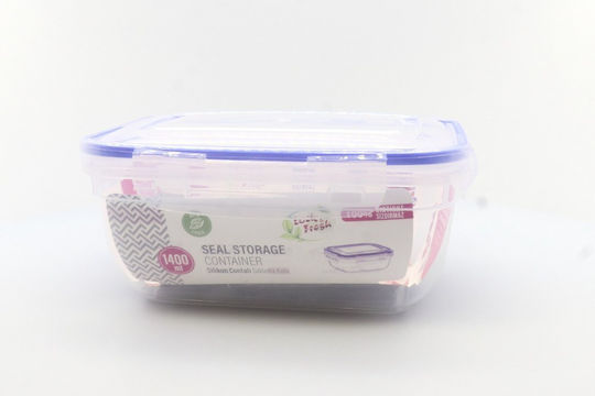 Dunya Plastic Blue Lunch Box 1.4lt